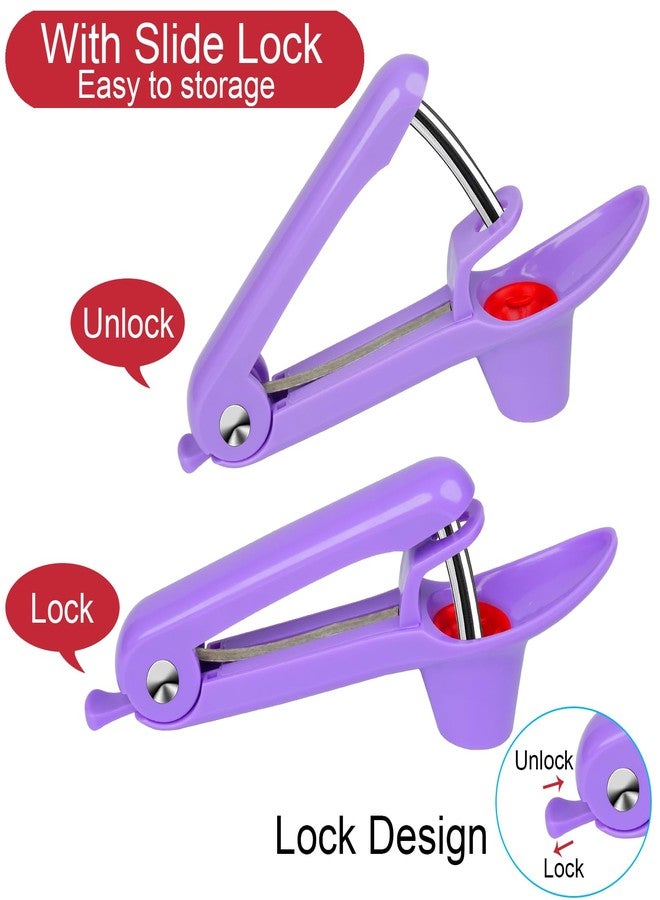 EddHomes Cherry Pitter Tool Pit Remover, Cherry Core Remover Tool with Space-Saving Lock Design, Heavy-Duty Cherry Pit Remover for Kids / Making Cherry Jam - Image 5