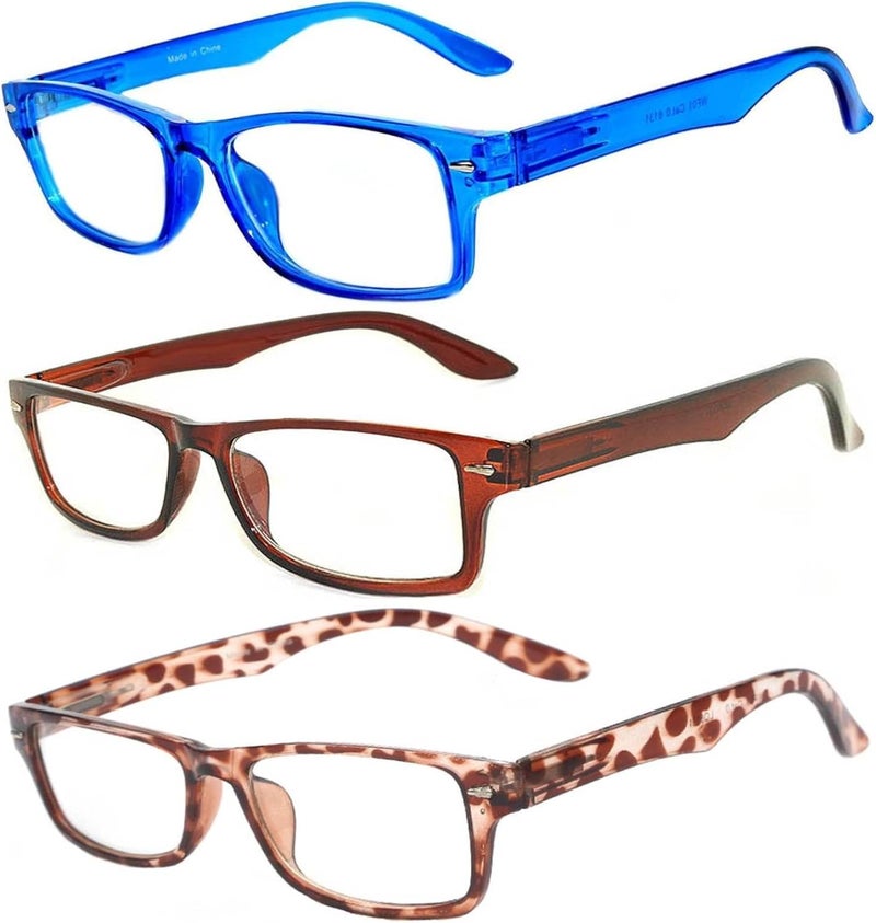 OWL Retro Fashion Style Narrow Rectangular Frame Clear Lens Eyeglasses - Image 1