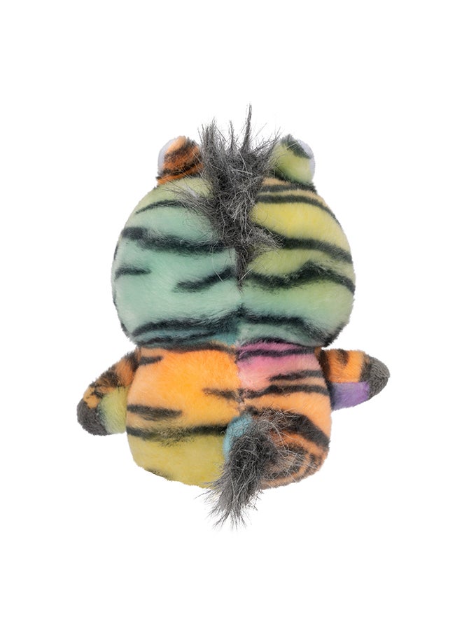 RUSS Li'l Peepers Plush Animal 10cm Wave 1 RBLP - 4" Rainbow Zebra  - Image 3