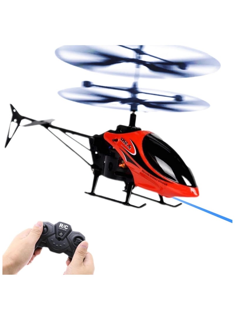 RC Helicopter, 2.4 GHz High and Low 2 Speed Up and Down Flying with One Key Take-Off/Landing,2-Channel Kids Remote Helicopter with  Light, Suitable for Boys and Girls Helicopter Flying Toys  - Image 1