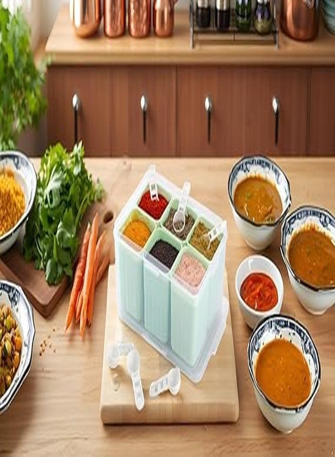 Joystick 6-in-1 Masala Dabba | Multipurpose Masala Container & Spice Box | Durable & Stylish Spices Container for Kitchen | Perfect for Indian Cooking & Storage Needs - Image 4