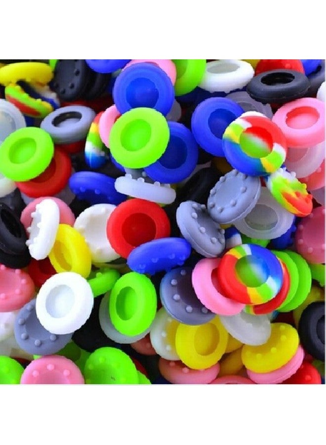 Silicone Cap For Ps5/ps3/ps4/xbox360/one Game Controller Joystick Mushroom Head Protective Cover Button Silicone Cap-Product Color:Clear  - Image 1