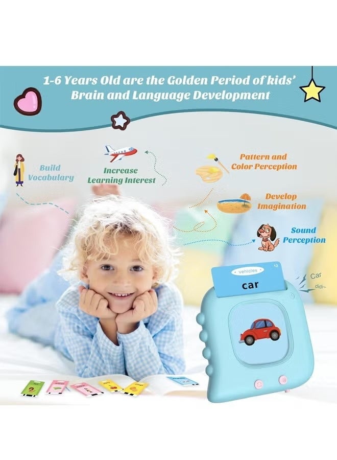 ألعاب الكلام الجيبية للأطفال الصغار، 112 كلمة بصرية، بطاقات تعليمية ناطقة، من عمر 1 إلى 6 سنوات، ألعاب حسية لمرضى التوحد، مورد تعليمي، ألعاب تعليمية لمرحلة ما قبل المدرسة من مونتيسوري، هدايا عيد ميلاد للأولاد والبنات - Image 5