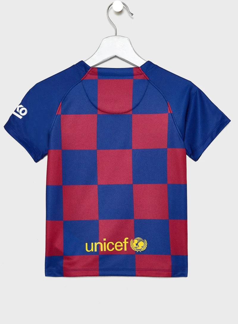 Nike Kids FC Barcelona 19/20 Home Set