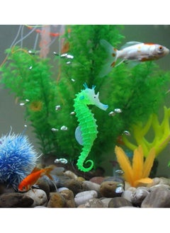 Generic 3Pcs Aquarium Ornament Glowing Floating Effect Artificial Sea Horse for Fish Tank Decoration  - Image 4