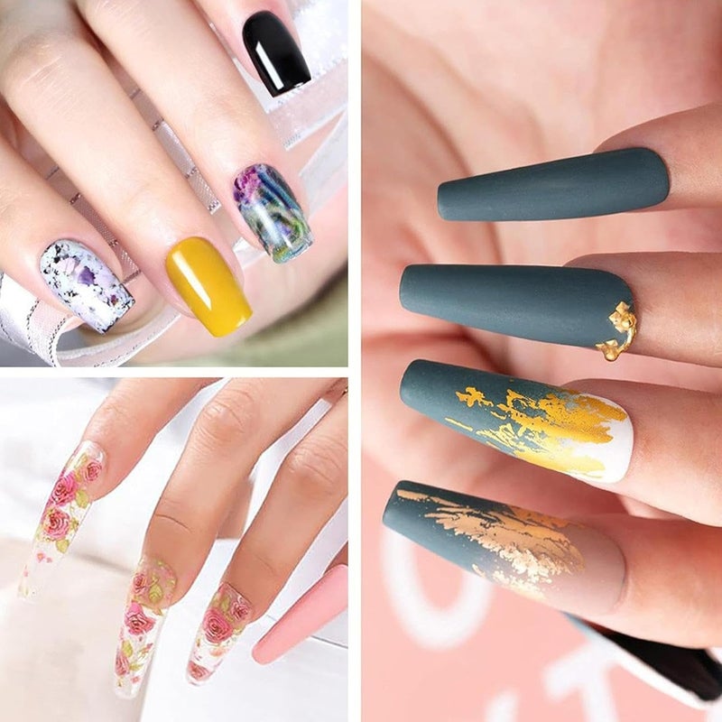 Nail Transfer Gel | 15ml Strong Adhesive Nail Stickers | Gel Transfer Foil for Beauty and Personal Care Women Beginners Home Salon DIY Manicure - Image 5