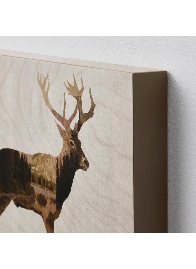 Generic Picture, set of 2, Wild animals II, 30x20 cm  - Image 3