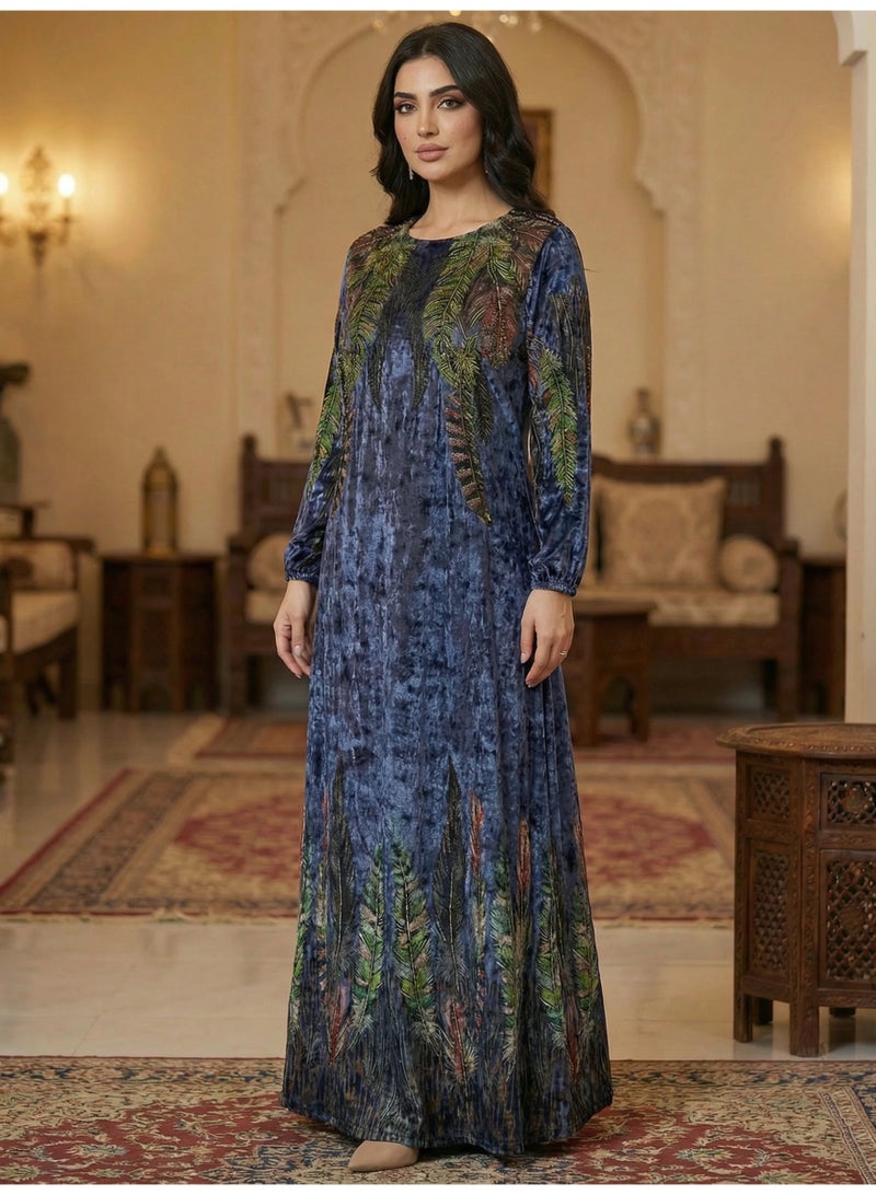Sameera Evening Kaftan Dress - Image 4