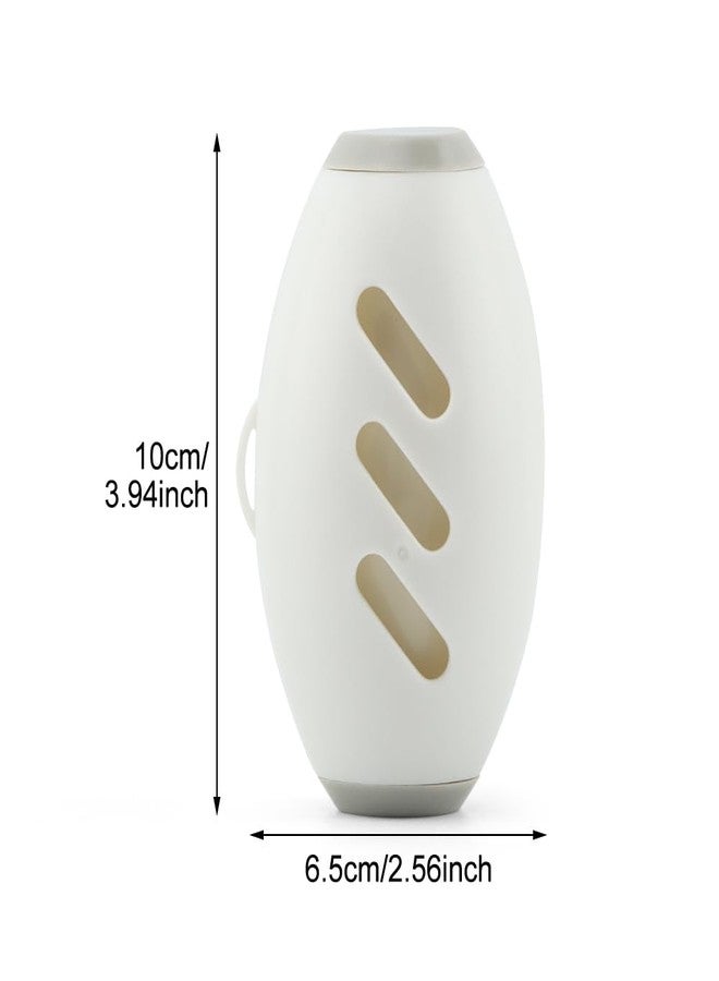 Ranjaner 2 Pcs Reusable Lint Roller for Pet Hair, Portable Mini Lint Roller for Clothes, Washable Gel Lints Remover Tool Extra Sticky Cleaner for Clothes Sofas Hair Debris Dust (Color:White) - Image 2