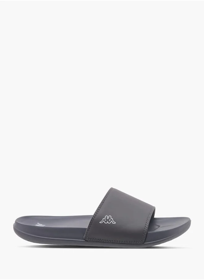 كابا Mens Logo Detail Slides With Cushioning