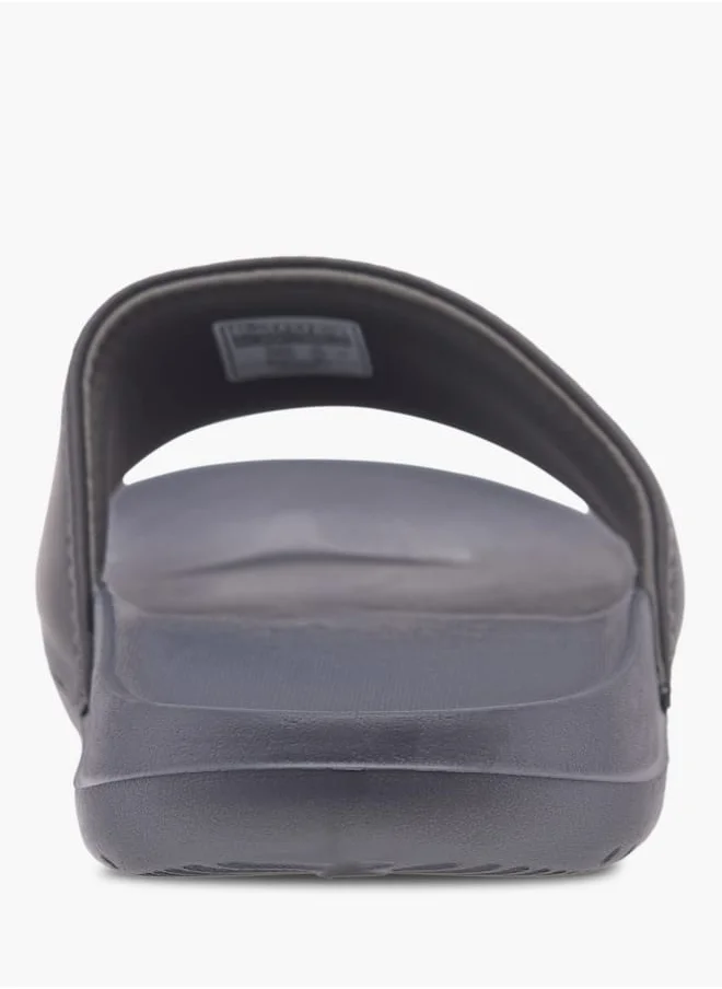 Kappa Mens Logo Detail Slides With Cushioning