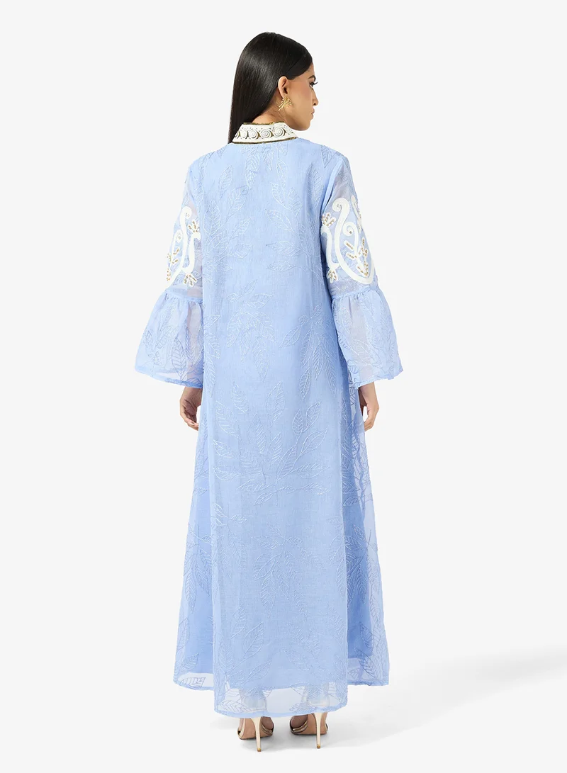 Khizana Embroidered Jalabiya