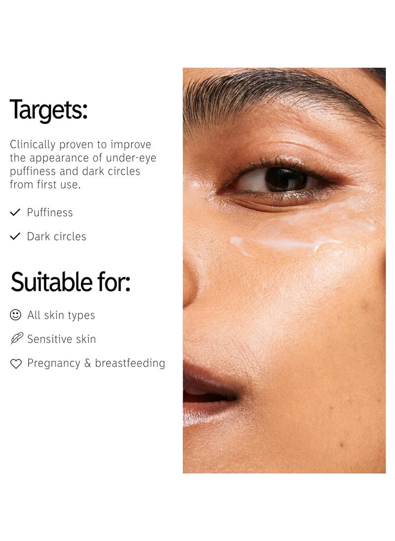 The Inkey List - The INKEY List Caffeine Eye Cream Helps Dark Circles and Tired Eyes 15ml - Image 1