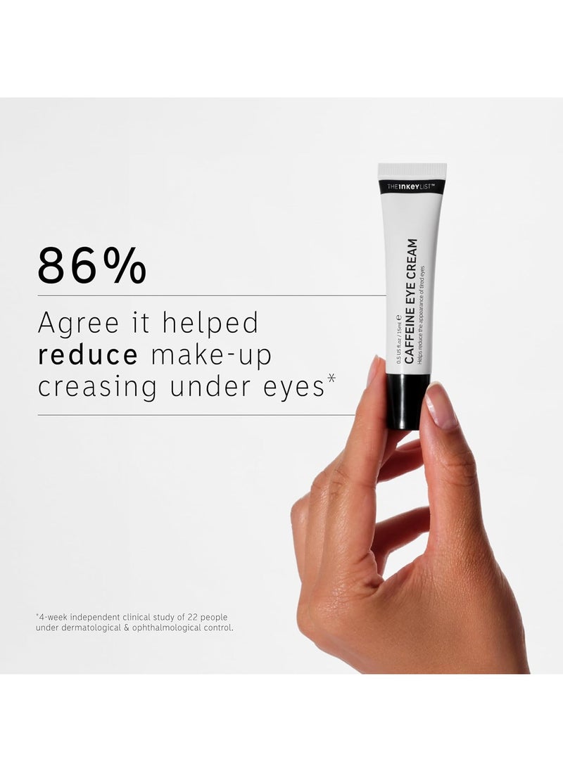 The INKEY List Caffeine Eye Cream Helps Dark Circles and Tired Eyes 15ml - pzsku/ZDBD0C33B7AC15BCF9878Z/45/_/1739747580/345aca5e-c1ee-4fe3-b21f-43157f900782