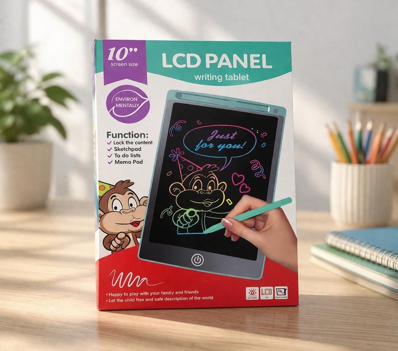 Generic 10 Inch LCD Writing Tablet Drawing Board Digital Notepad for Kids Adults Sketchpad Memo Pad - Image 2