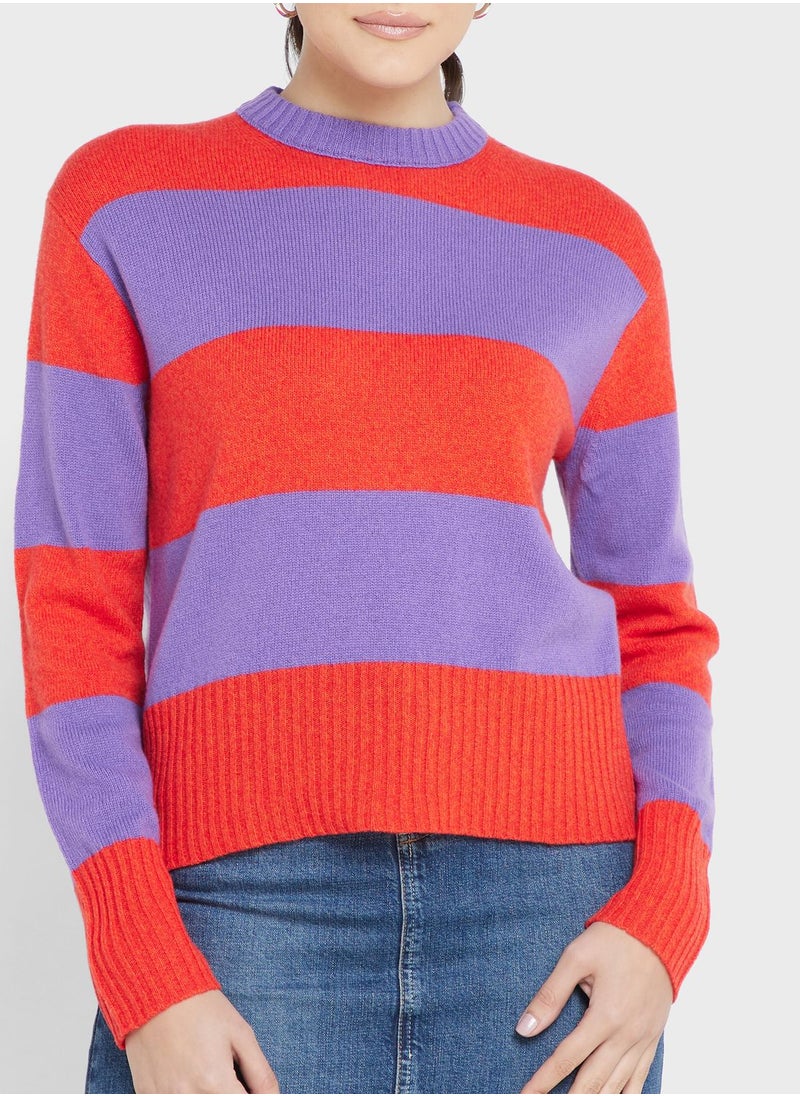 WHISTLES - Color Block Sweater - Image 1