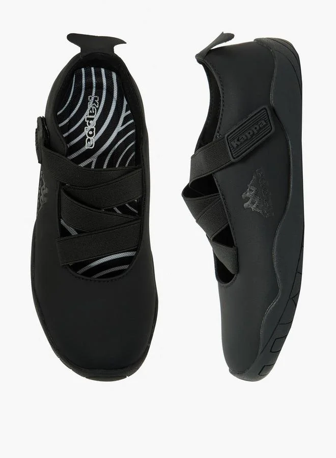 Kappa Girls Cross Strap Sneakerina School Shoes