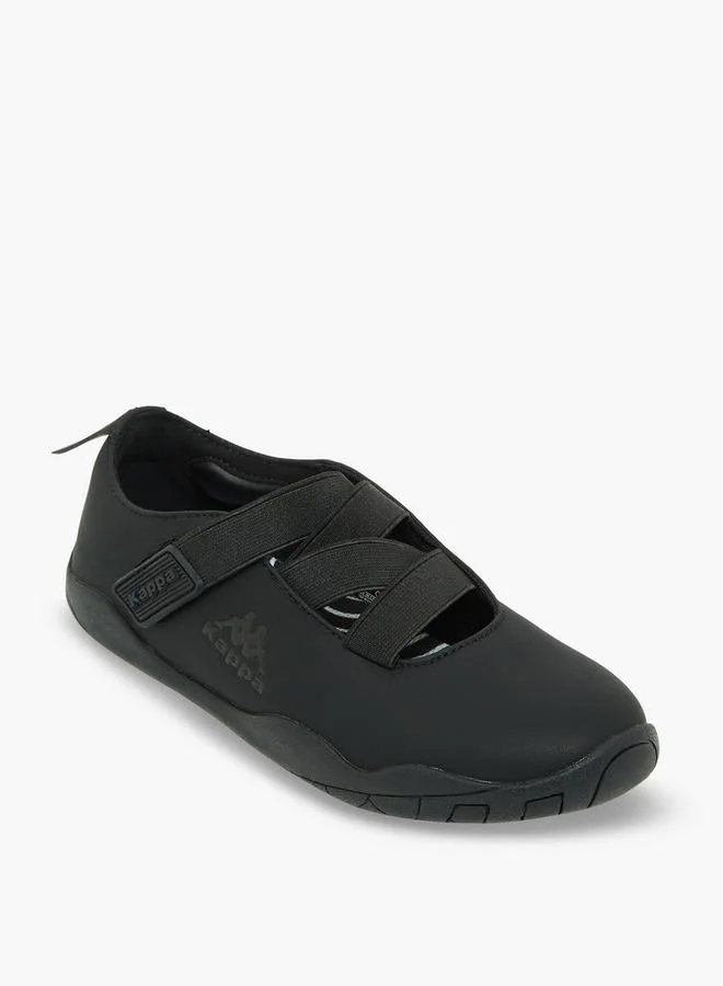 Kappa Girls Cross Strap Sneakerina School Shoes