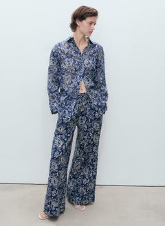 MANGO Casual Printed Cotton Shirt  - Image 5