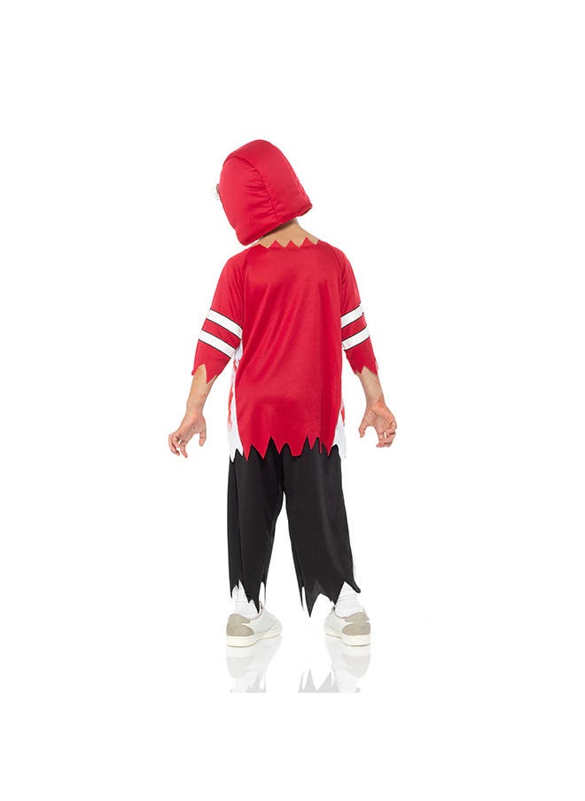 Mad Costumes Zombie Footballer Kids Halloween Costume  - Image 2