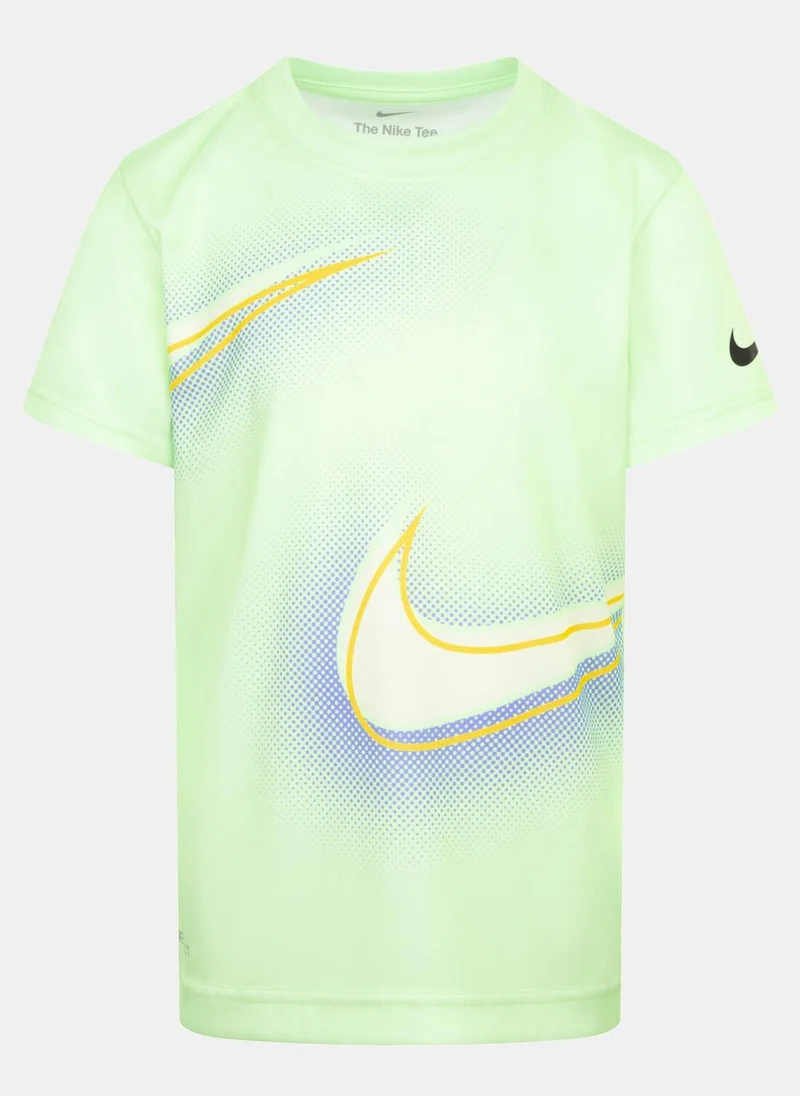 نايكي Kids' Stacked Swoosh T-Shirt