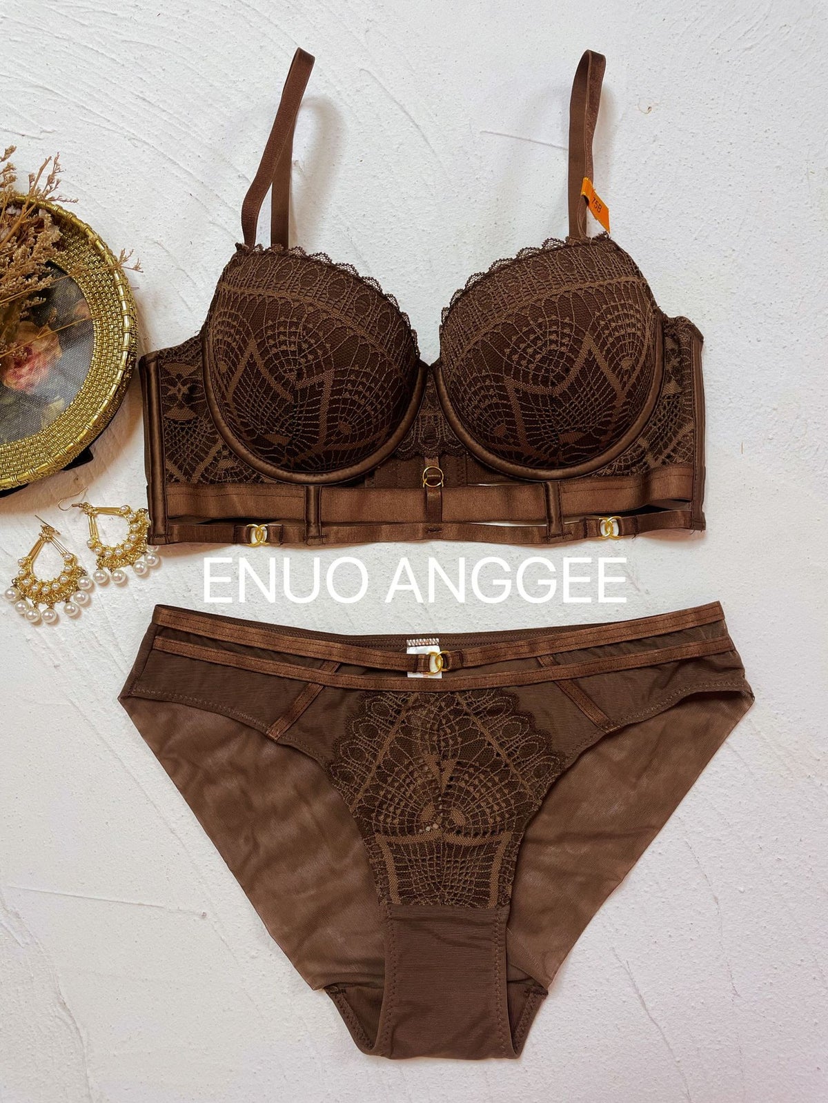 Native Bra Generic 5353 Upper Thin Lower Thick Native Life Red Underwear Small ...