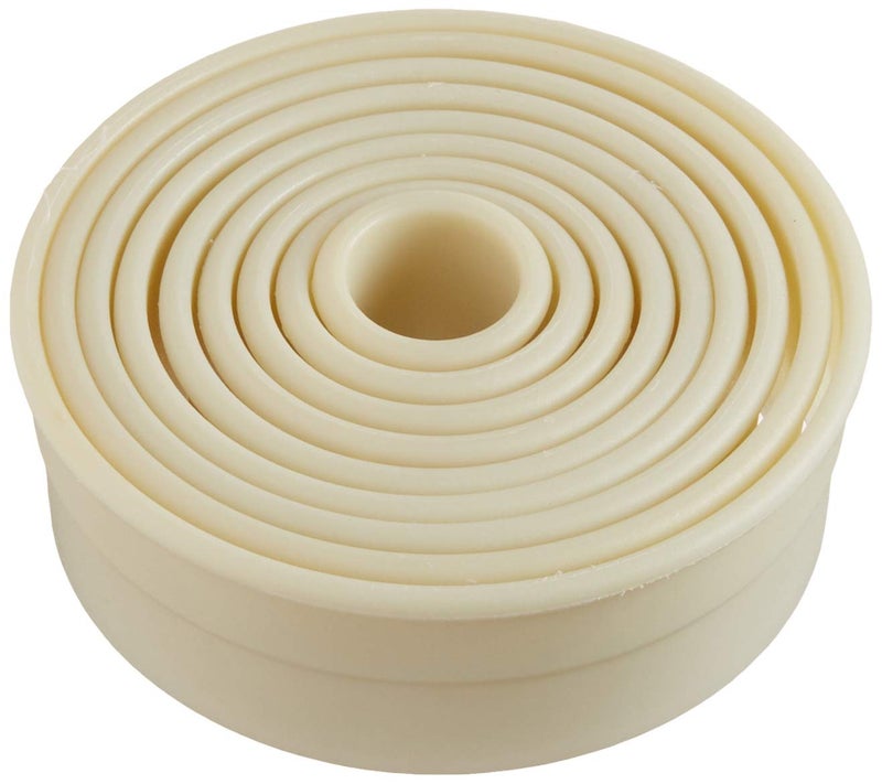 Mercer Culinary 9-Piece Round Plain Nylon Cutter Set,Off White - Image 2