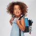 Nice2you Black Baby Doll with Backpack Carrier 10in American African Doll for Girls Toddlers Aged 2 Backpack for Baby Doll Accessories Storage Perfect for 1 2 3 4 5 6 Years Old Kids - Image 4