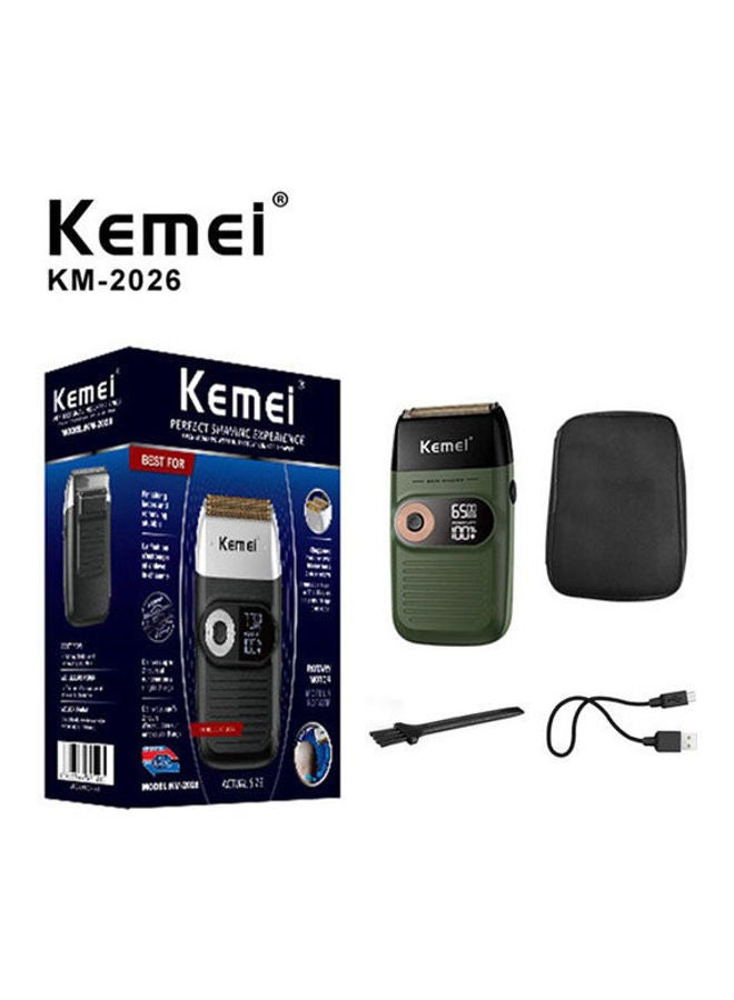 Kemei KM-2026 Electric Shaver For Men Black - Image 2