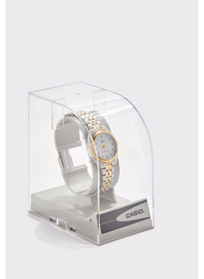 CASIO Women Water Resistant Stainless Steel Analog Watch LTP-1129G-7BRDFF - Image 1