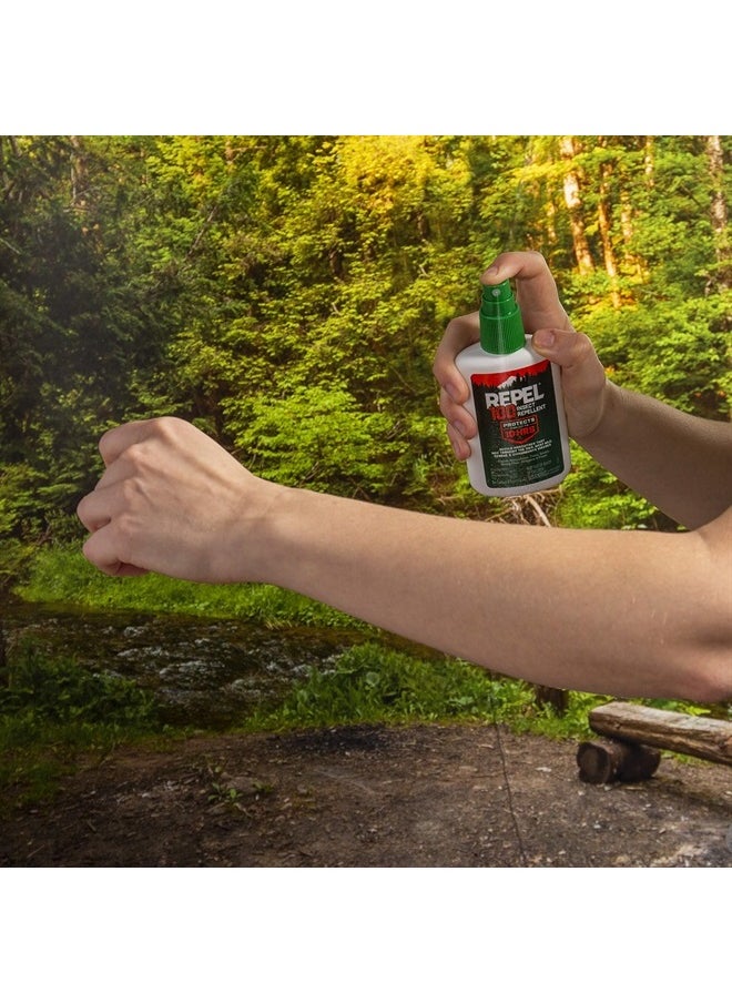 repel - 100 Insect Repellent, Pump Spray, 4-Fluid Ounces, 10-Hour Protection - Image 1