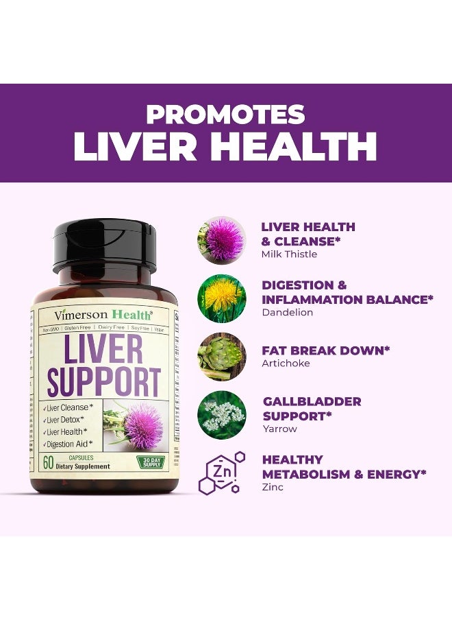 Liver Cleanse And Detox Support Supplement Natural Herbal Blend Capsule 60 Capsules - pzsku/ZDBD1AE230335DBC6F81FZ/45/_/1725942616/3531b8e7-ac94-456c-bb9f-95522d1357df