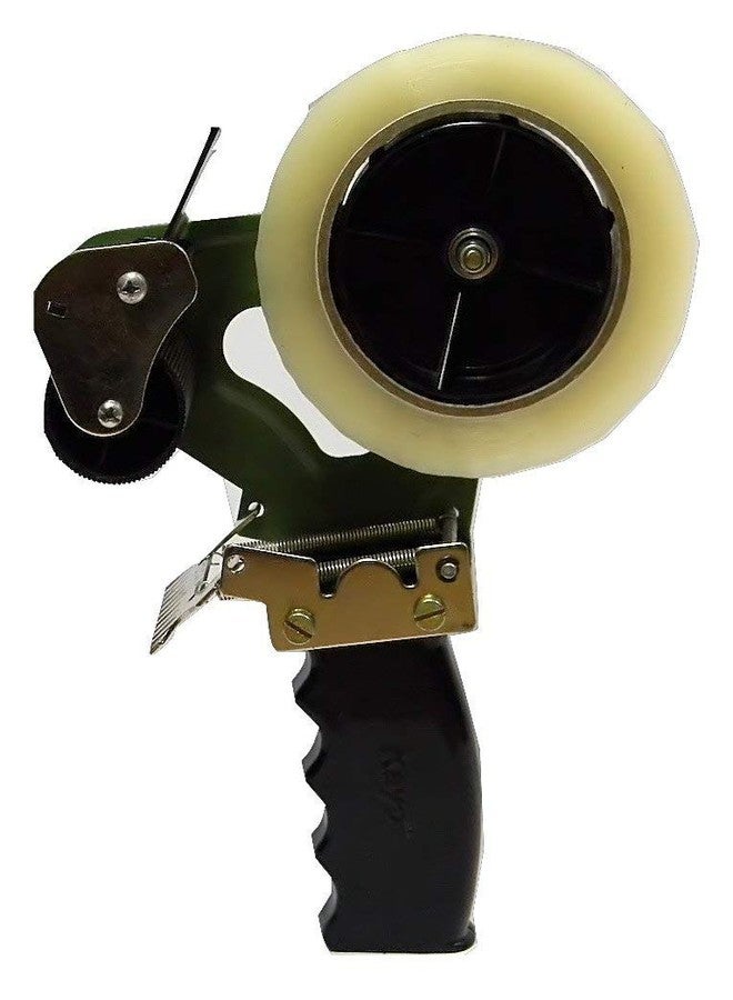 Dinojames Heavy Duty Manual Hand Operated Tape Dispenser 50 mm or 2 inch with 2 inch PVC Transparent Tape Roll - Image 4