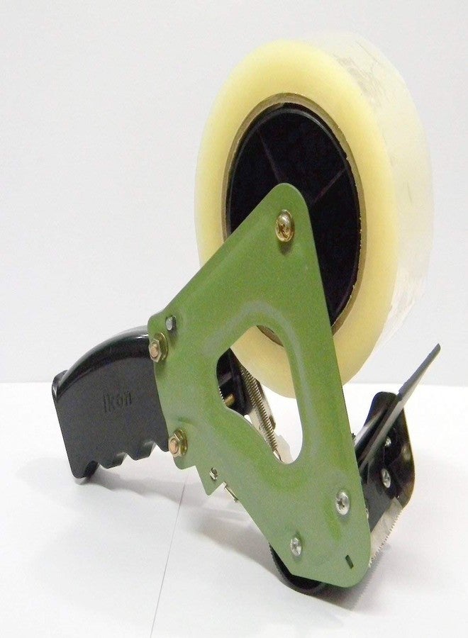 Dinojames Heavy Duty Manual Hand Operated Tape Dispenser 50 mm or 2 inch with 2 inch PVC Transparent Tape Roll - Image 3