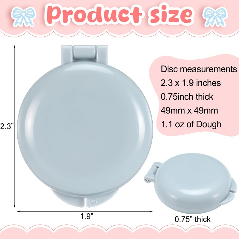 LemonRoad Disc Cake Pop Mold Plastic Gray Round Cake Pop Press Molds Shapes, or Soap Making - Image 2