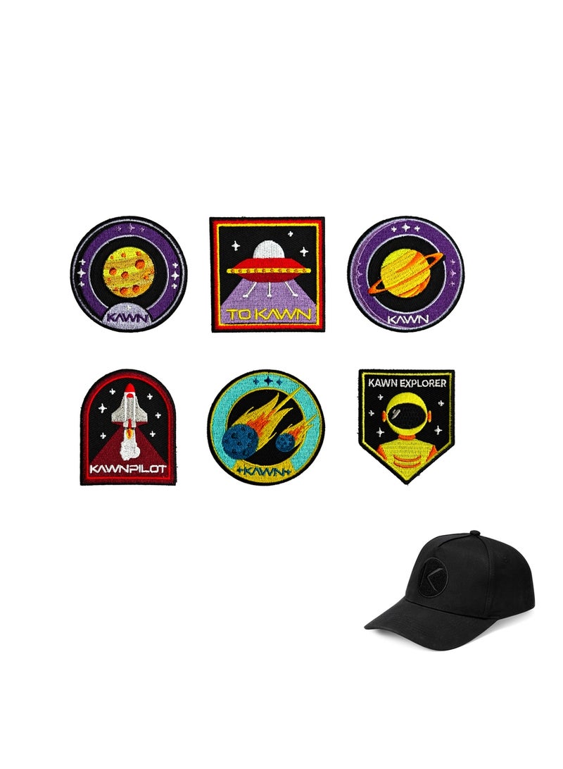 Badge Set for KAWN Caps