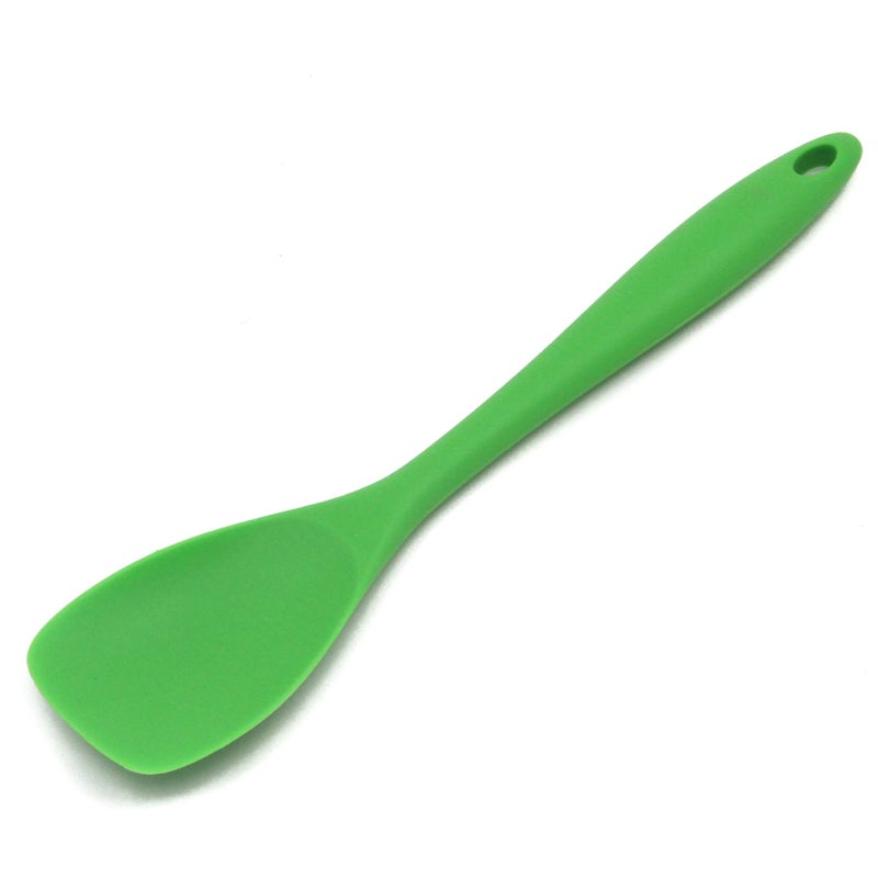 Chef Craft Premium Silicone Spoon Spatula  11.5 inch  Green - Image 1