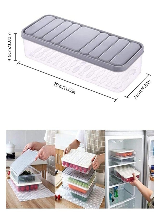 DEW MAT Plastic Grocery/Storage Jar and Container Set, Air Tight & BPA Free Containers for Kitchen Storage Set, Produce and Pantry Storage Multipurpose Jar(PACK OF 6). - Image 2