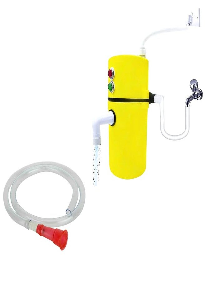 Drumstone (5 Years Warranty) Multicolor - Auto Cut-Off Portable Instant Water Heater/Geyser for Kitchen, Restaurant, Clinic, Salon, & More - No Plumbing Required, 6-Second Hot Water - Image 2