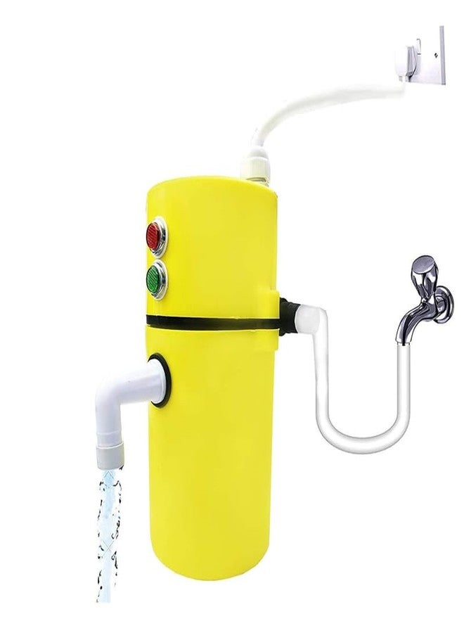 Drumstone (5 Years Warranty) Multicolor - Auto Cut-Off Portable Instant Water Heater/Geyser for Kitchen, Restaurant, Clinic, Salon, & More - No Plumbing Required, 6-Second Hot Water - Image 1