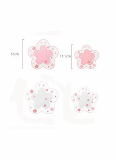 Y&D Drink Coasters, 2pcs Japan Style Non-Slip Sakura Coffee Cup, PVC Coaster Home Tea Bowl pad placemat for Office, Restaurant, Living Room Decor, Housewarming Gift  - Image 3