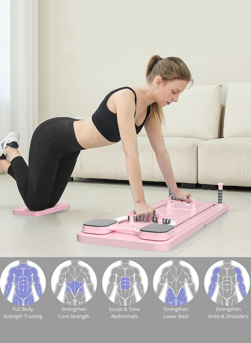 CUBEXELL Pilates Board Multifunctional Abdominal Board Ab Core Trainer  Ab Trainer Machine Ab Board  Exercise Board Abs Workout Equipment Core Workout Equipment - Image 3