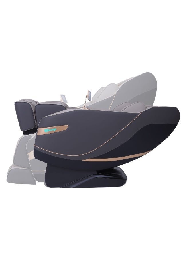 iMassage High-Quality and Durable 2D Massage Chair Grey and Black 86 x 77 x 155 cm A365-2 - Image 2