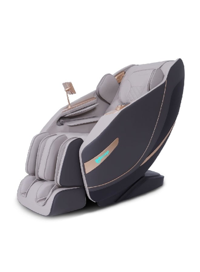 iMassage High-Quality and Durable 2D Massage Chair Grey and Black 86 x 77 x 155 cm A365-2 - Image 1