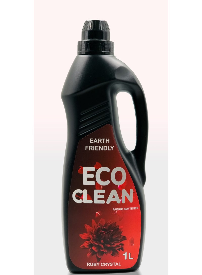 إيرث فريندلي مجموعة إيكو كلين روبي كريستال من منظف الغسيل ومنعم الأقمشة سعة 2 لتر مجانًا - Image 2