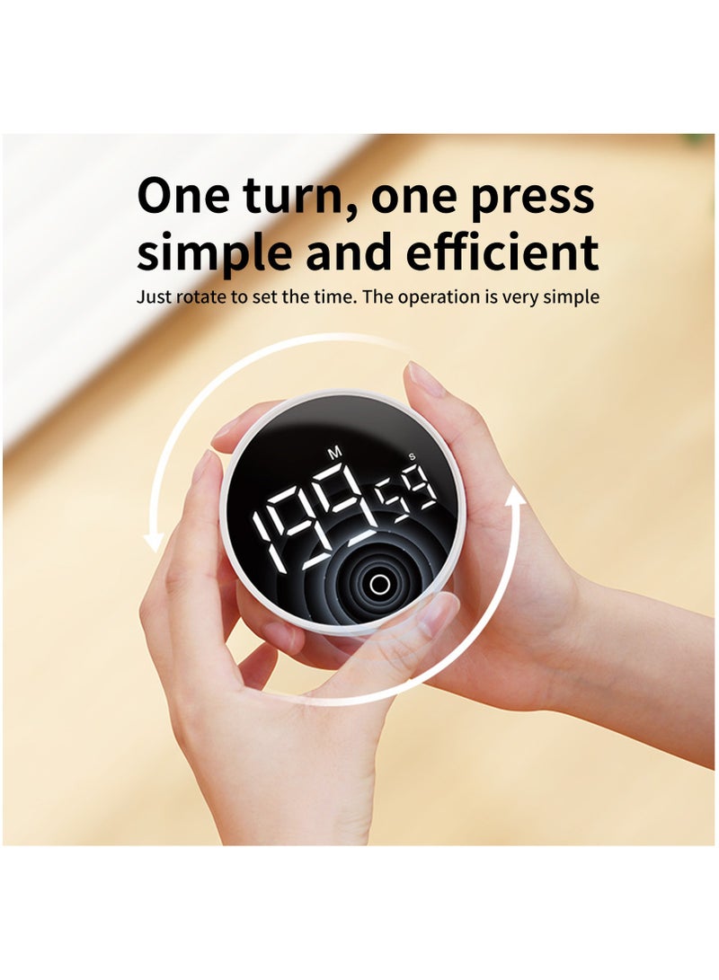 Rotating Timer, Kitchen Timer, Countdown Timer, Learning Reminder, Kitchen Cooking And Baking Time Manager  - Image 2
