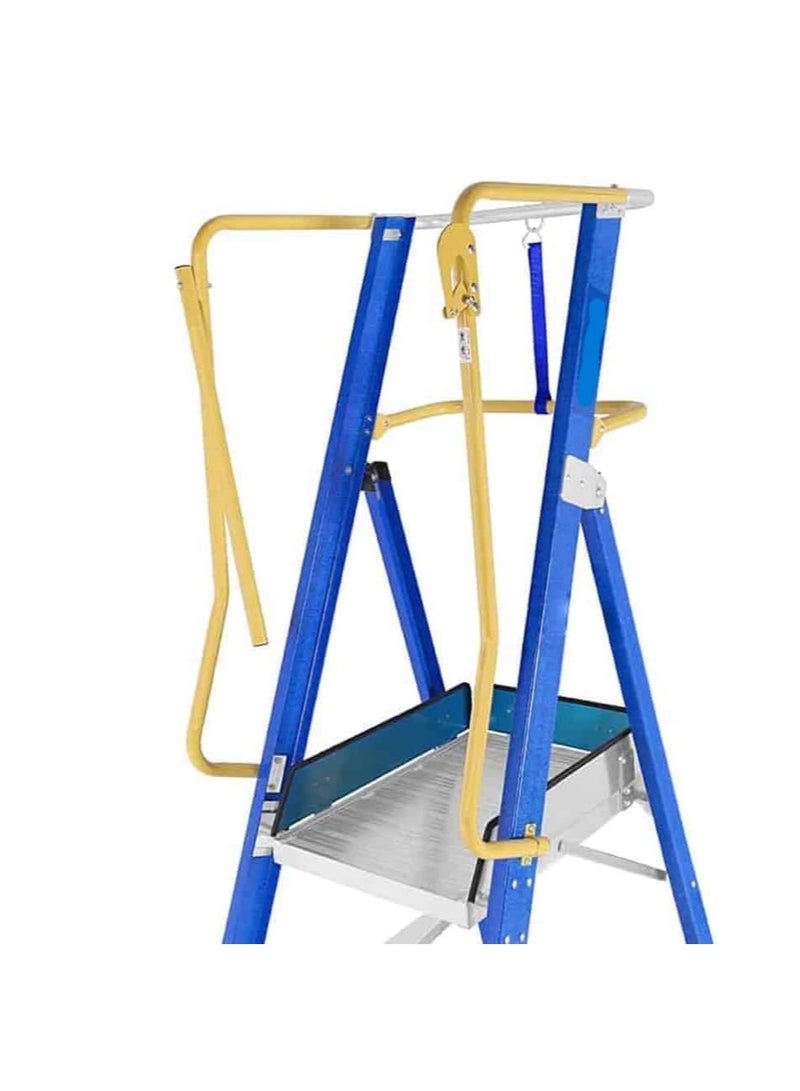 ABBASALI 4ft Fiberglass Platform Ladder (2m) - Image 3