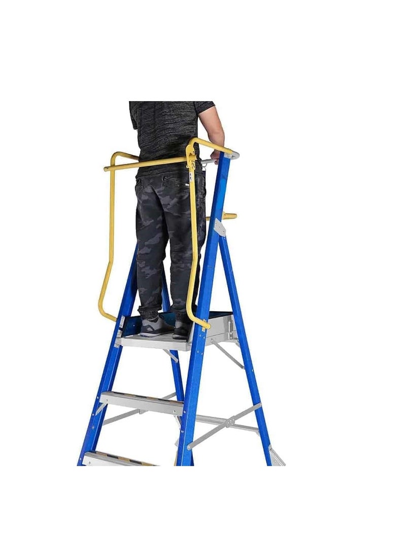 ABBASALI 4ft Fiberglass Platform Ladder (2m) - Image 2
