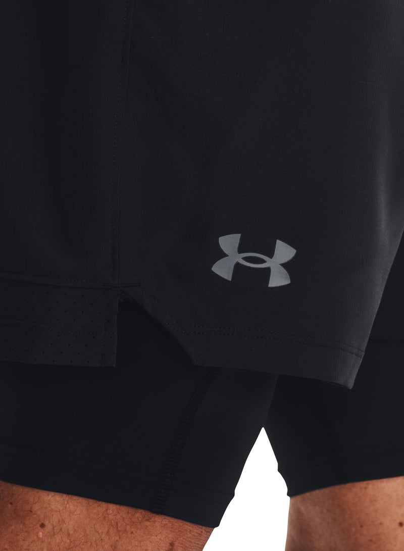 اندر ارمر شورت فانش منسوج  في - Image 3