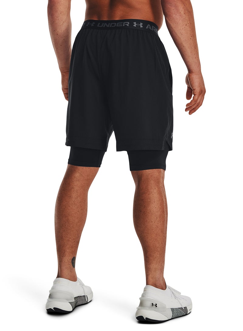 اندر ارمر شورت فانش منسوج  في - Image 2